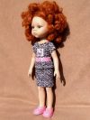 Pink leopárd szett 32cm-es babára