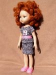 Pink leopárd szett 32cm-es babára