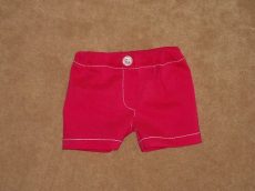 Pink tűzött rövid nadrág, játékbaba ruha