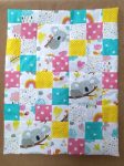 Koalás patchwork takaró játékbabáknak 
